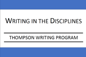 Writing in the Disciplines